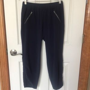Athleta navy blue pants. 10P.